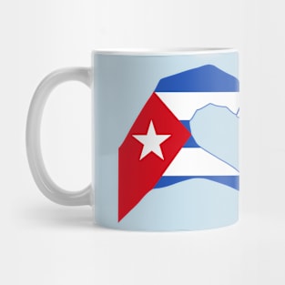 We Heart Cuba Patriot Flag Series (Double) Mug